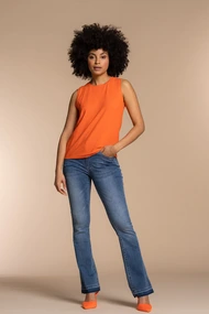Geisha 32108-41 mouwloos t-shirt rib