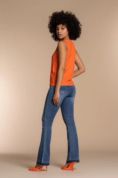Geisha 32108-41 mouwloos t-shirt rib