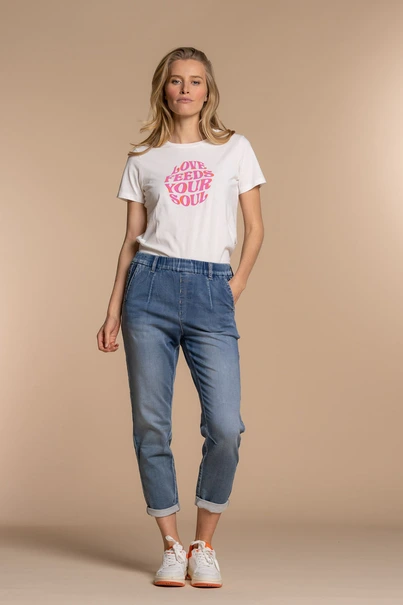 Geisha 32134-24 t-shirt love feeds ..