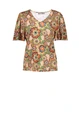 Geisha 32151-20 t-shirt v hals bloem