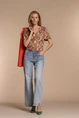Geisha 32151-20 t-shirt v hals bloem