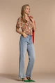 Geisha 32151-20 t-shirt v hals bloem