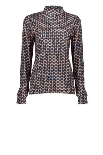Geisha 32645-20 turtleneck bloemprint