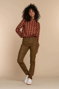 Geisha 32649-20 top smock hals print