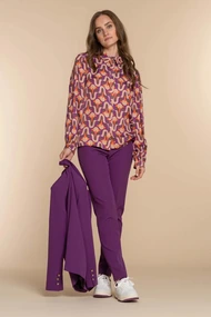 Geisha 33644-20 print blouse grafisch
