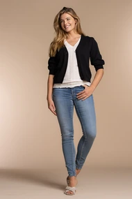 Geisha 34006-10 vest pofmouw 3/4