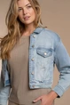 Geisha 35002-10 boxy jeans jacket