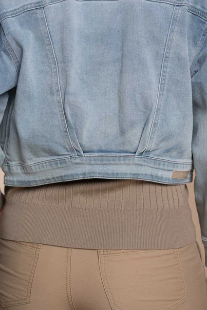 Geisha 35002-10 boxy jeans jacket