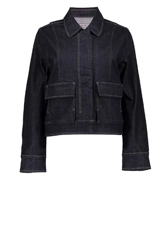 Geisha 35505-10 jeans jacket indigo