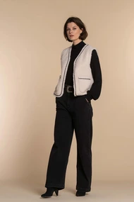 Geisha 35542-19 gilet reversible borg