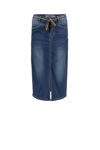 Geisha 36501-10 jeans rok veter