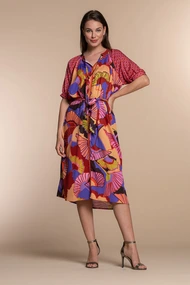 Geisha 37465-20 jurk print combi