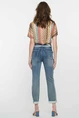 Geisha 51004-10 jeans roll up veter