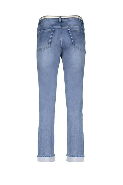 Geisha 51004-10 jeans roll up veter