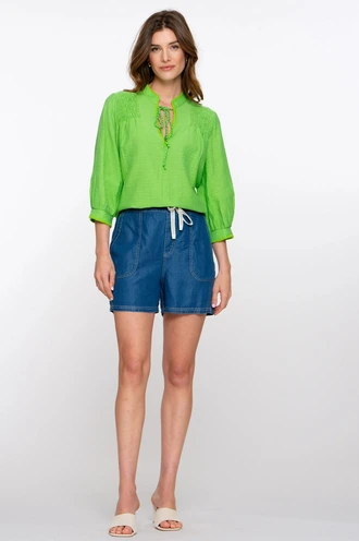 Geisha 51028-10 short jeans koord