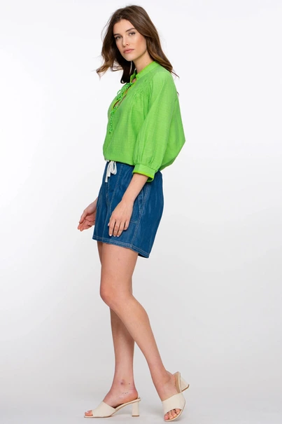 Geisha 51028-10 short jeans koord