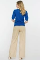Geisha 51037-10 broek twill wide leg