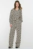 Geisha 51173-70 print broek zig zag