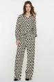 Geisha 51173-70 print broek zig zag