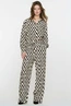Geisha 51173-70 print broek zig zag