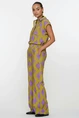 Geisha 51225-20 wide leg print broek