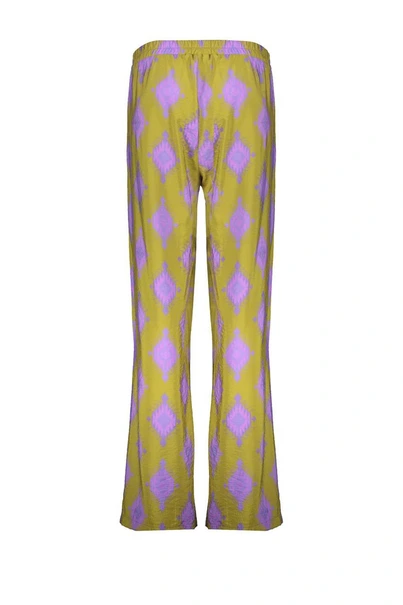 Geisha 51225-20 wide leg print broek