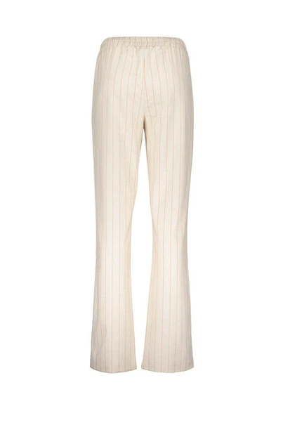 Geisha 51228-20 streep broek wide leg