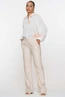 Geisha 51228-20 streep broek wide leg