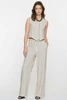 Geisha 51231-20 streep broek linnen