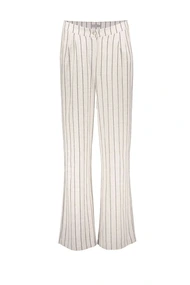 Geisha 51231-20 streep broek linnen
