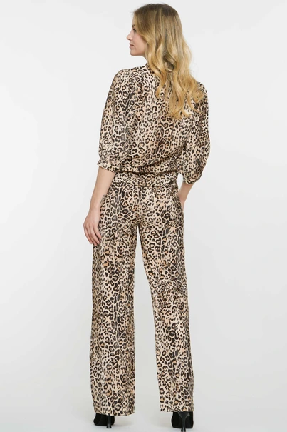 Geisha 51232-20 leopard print broek