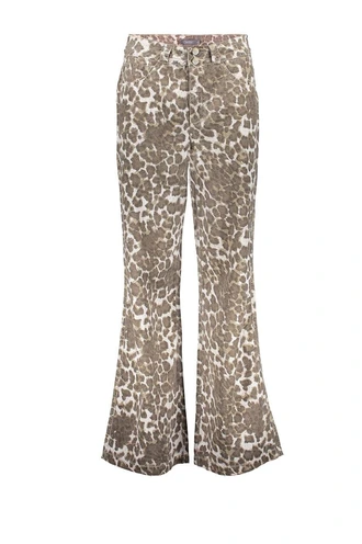 Geisha 51333-10 jeans leopard print