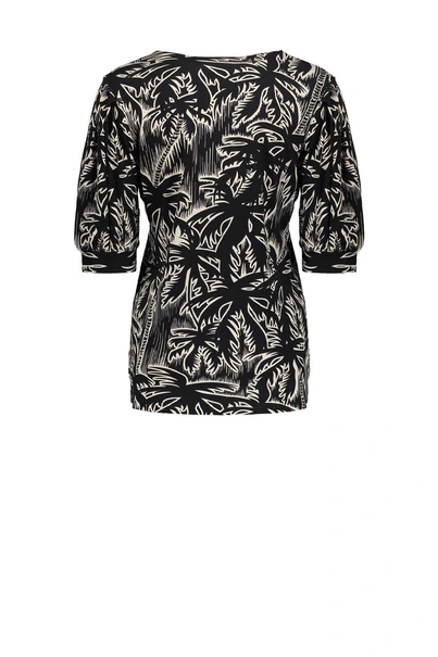 Geisha 52171-20 print-shirt pofmouwen