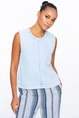 Geisha 53002-10 top jeans mouwloos