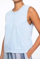 Geisha 53002-10 top jeans mouwloos