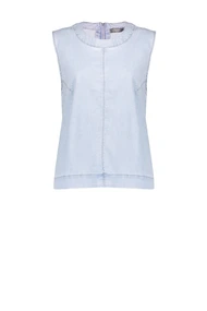 Geisha 53002-10 top jeans mouwloos