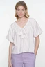 Geisha 53062-14 blouse strikdetail