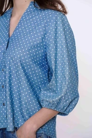 Geisha 53063-14 blouse nop dessin