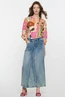 Geisha 53162-70 print blouse bloem
