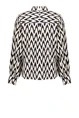 Geisha 53163-70 blouse zig zag print