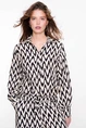 Geisha 53163-70 blouse zig zag print