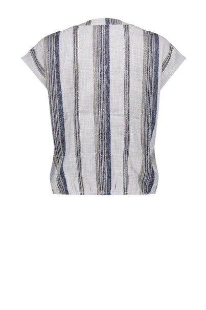 Geisha 53203-20 blouse top streep