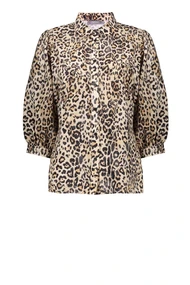 Geisha 53237-20 blouse leopard print