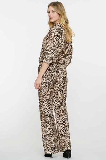 Geisha 53237-20 blouse leopard print