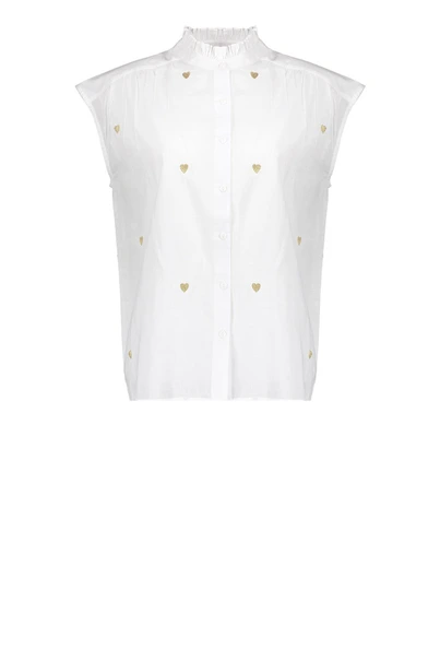 Geisha 53341-81 blouse mouwloos hart