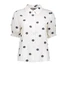 Geisha 53463-20 blouse bloem borduur