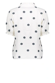 Geisha 53463-20 blouse bloem borduur
