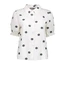 Geisha 53463-20 blouse bloem borduur