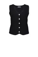 Geisha 54338-70 vest mouwloos