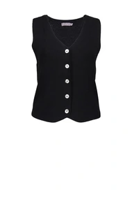 Geisha 54338-70 vest mouwloos